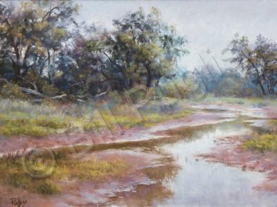 Landscape - After The Rain - Pastel