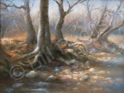 Landscape - Almost Winter - Pastel