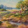 Spring Meadow - Pastel Paintings - By Bill Puglisi, Impressionistic Painting Artist