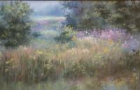 June Meadow - Pastel Paintings - By Bill Puglisi, Impressionistic Painting Artist