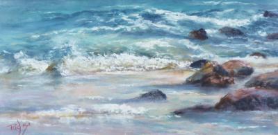 Seascapes - Breaker - Pastel