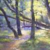 Crossing Over - Pastel Paintings - By Bill Puglisi, Impressionistic Painting Artist