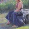 In A Garden Found - Pastel Paintings - By Bill Puglisi, Impressionistic Painting Artist