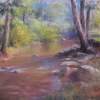 A Midsummer Day's Stream - Pastel Paintings - By Bill Puglisi, Impressionistic Painting Artist