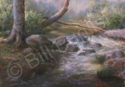 Landscape - French Creek - Pastel