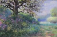 Landscape - Spring Walk - Pastel