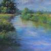 Hidden Waters - Pastel Paintings - By Bill Puglisi, Impressionistic Painting Artist