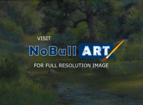 Landscape - A Midsummer Day's Stream II - Add New Artwork Medium