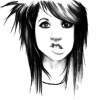 Scene Queen - Pen And Pencil Mixed Media - By Natalija Suze, Sketches Mixed Media Artist