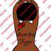Black Girl Magic Back View - Png Digital Digital - By 2Sistahs Pngcafe, Digital Digital Artist