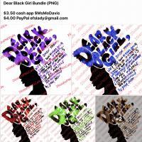 Black And Proud - Dear Black Girl - Png Digital