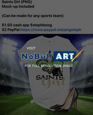 Sports - Saints Girl - Png Digital