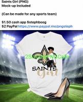 Sports - Saints Girl - Png Digital