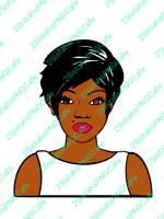 Short Hair Cutie - Png Digital Digital - By 2Sistahs Pngcafe, Digital Digital Artist