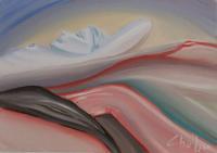 Nudes Paesaggi Del Corpo - Dune Rosse - Oil On Canvas