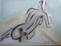 Nudes Paesaggi Del Corpo - Giulia Coloured - Oil On Canvas