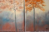 Fall Color - Acrylic Paintings - By Stephen Summers, Landscape Realism Painting Artist