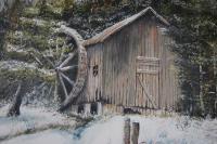 The Old Mill - Acrylic Paintings - By Stephen Summers, Realism Painting Artist