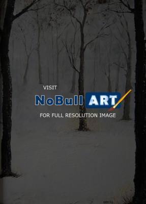 Landscape - Michigan Winter - Acrylic
