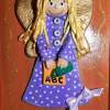 Teacher Angel - Salt Dough And Acrylic Other - By Anna Kupis, Inspirational Other Artist