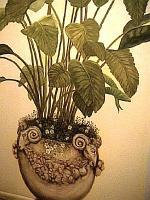 Murals - Capricorn Flower Pot - Acrylics