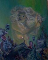 Cathartic Art - Mother Carey - Oil On Canvas