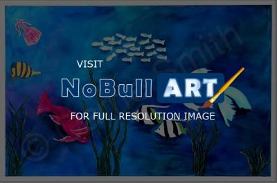 Palm Bay Collection - Aidens Aquarium - Acrylic Paint