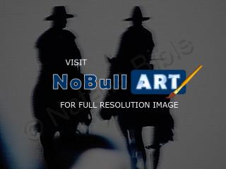 Abstract - Cowboys In The Night - Photography
