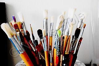 Abstract - Paintbrushes - Photography