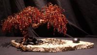 Bringer Of War - Copperglass Glasswork - By Fred Maddocks, Nature Glasswork Artist