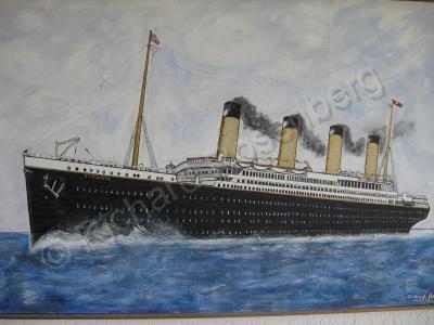 Realistic - Titanic - Acrylic On Canvas