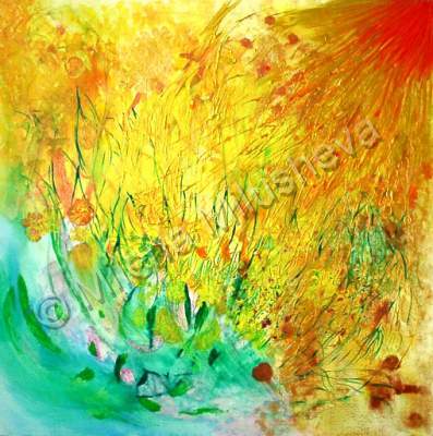 Autumn - Autumn - Tempera On Canvas