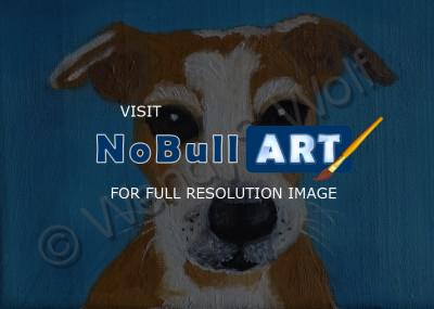 Animals - Bud - Oil Canvas Board