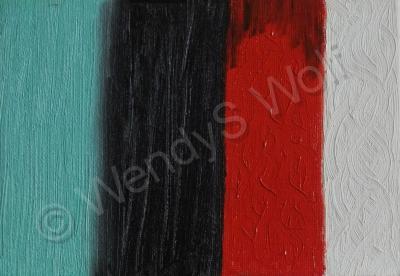 Abstract - Apocalyptica - Oil Canvas Board