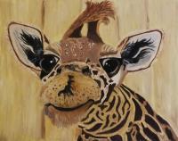 Animals - Baby G - Oil On Canvas