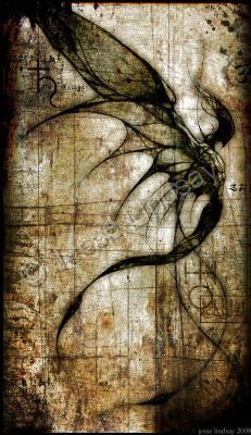 Alchemical Surrealism - Idolomantis Diabolica By Jesse Lindsay 2013 - Mixed