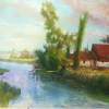 Landscape - Colors Paintings - By Louis Loo, Impressionism Painting Artist