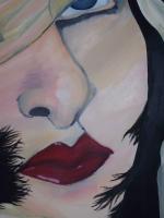 Gypsy - Oil On Canvas Paintings - By Samantha Rapier, Portraits Painting Artist