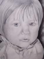 Portraits - Baby Me - Pencil On Paper