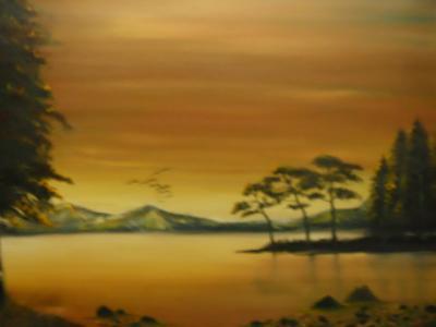 Landscapes - Calmness - Oils