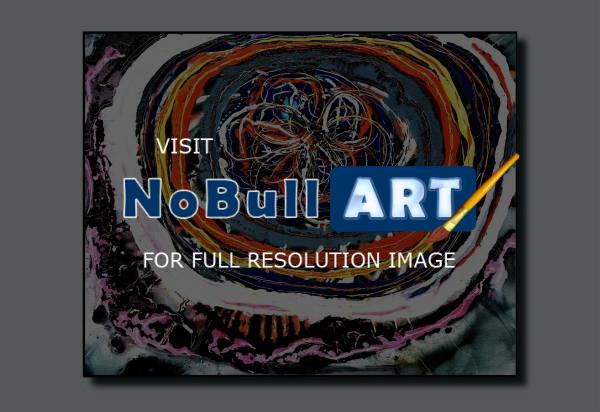 Paintings - Nebula - Latex On Canvas
