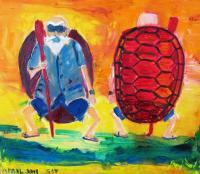 Gst - 1 - Master Roshi - Acrylic On Canvas