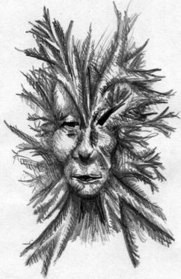 Pencil Sketches - The Face Of Politics - Pencil And Paper