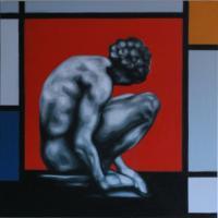 Museum Series - In The Museum 7 - Oil On Linen