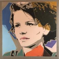 Famous Portraits - Juliette Binoche - Oil On Linen