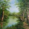 Solitude - Oil On Canvas Paintings - By Lloyd Charvis, Realism Painting Artist