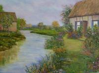 0422 - Oil On Canvas Paintings - By Lloyd Charvis, Realism Painting Artist