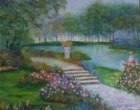Landscape - Hyde Park - Oil On Canvas