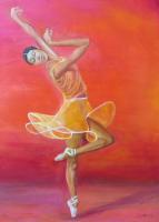Dancers - 236 - Oil On Canvas