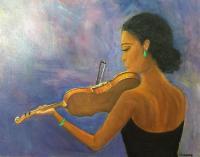 Music - 37 - Oil On Canvas